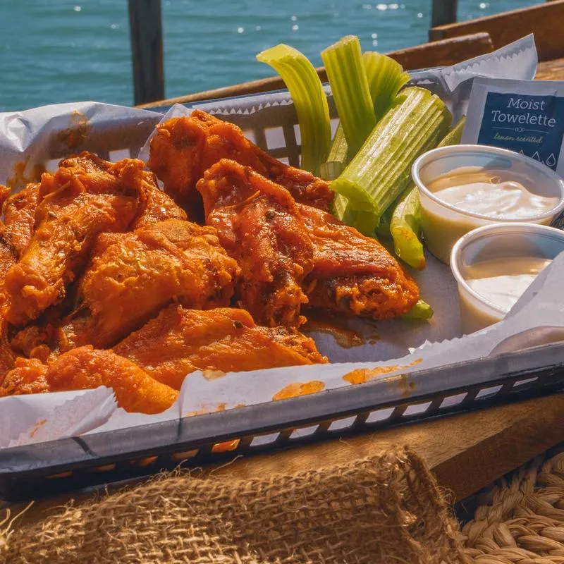 Our Famous Bone-In Wharf Wings photo