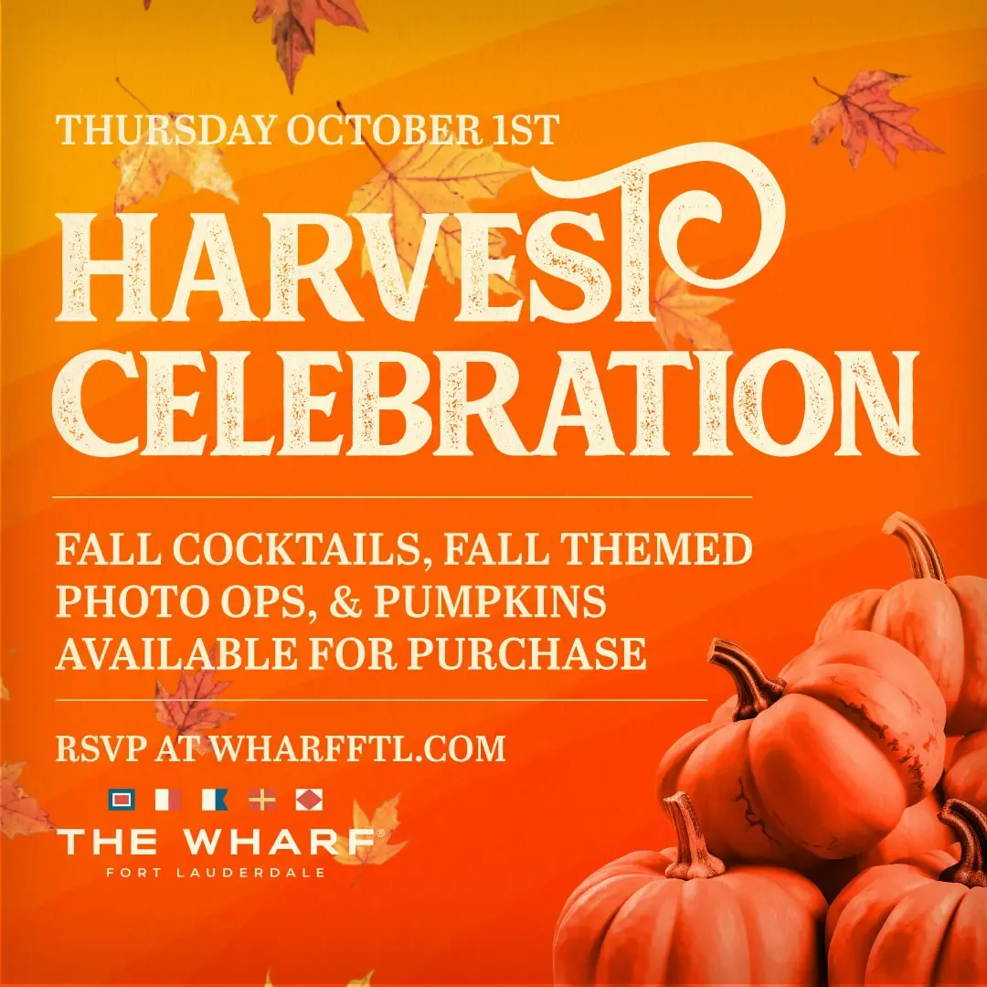Harvest Celebration event flyer