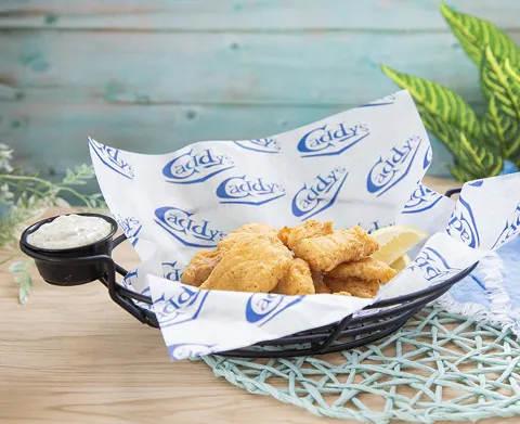 Caddy's Waterfront, food