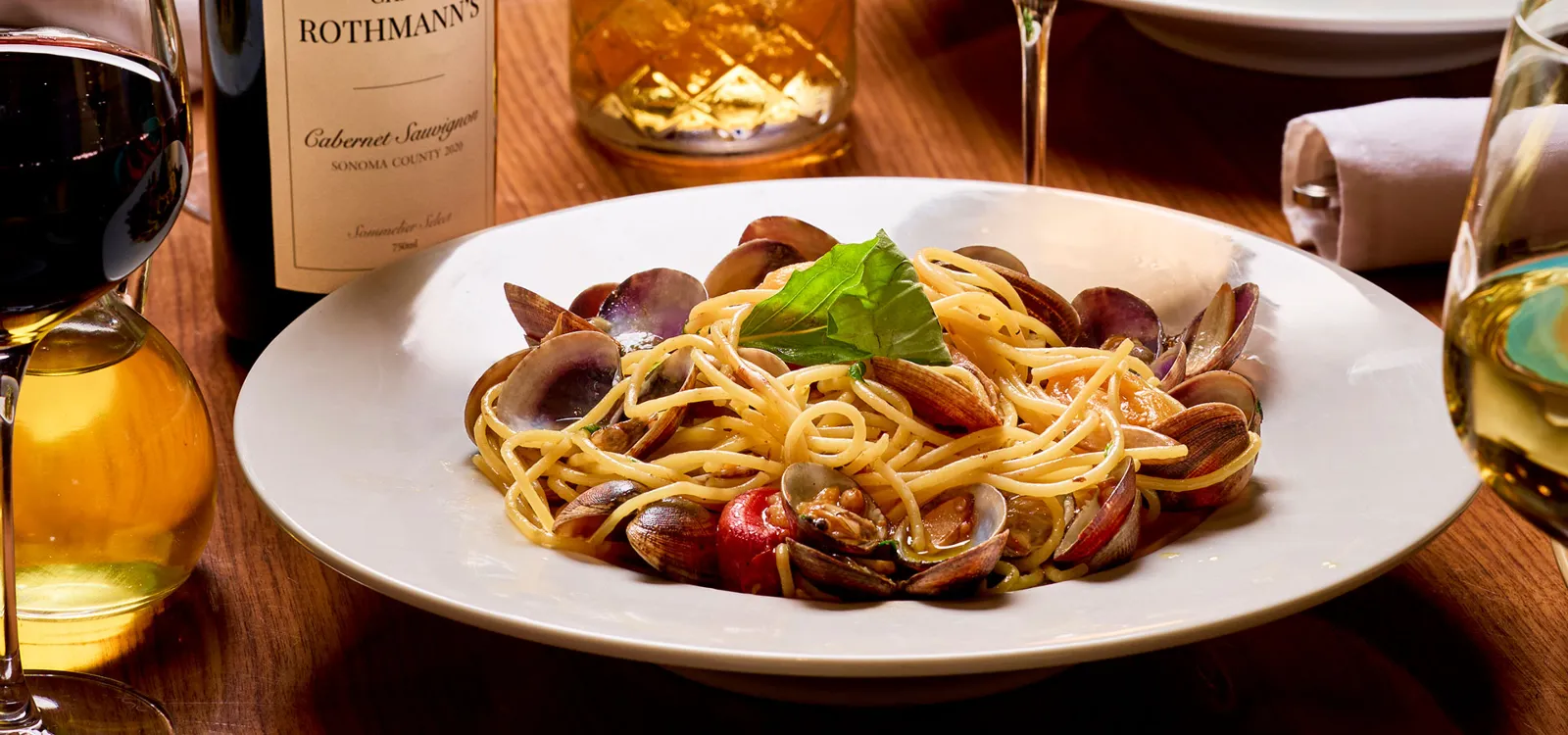linguine with clams