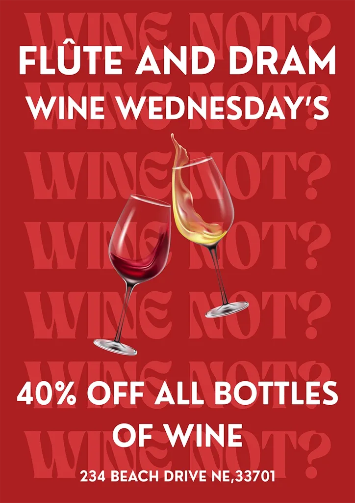 Wine Not Wednesdays specials