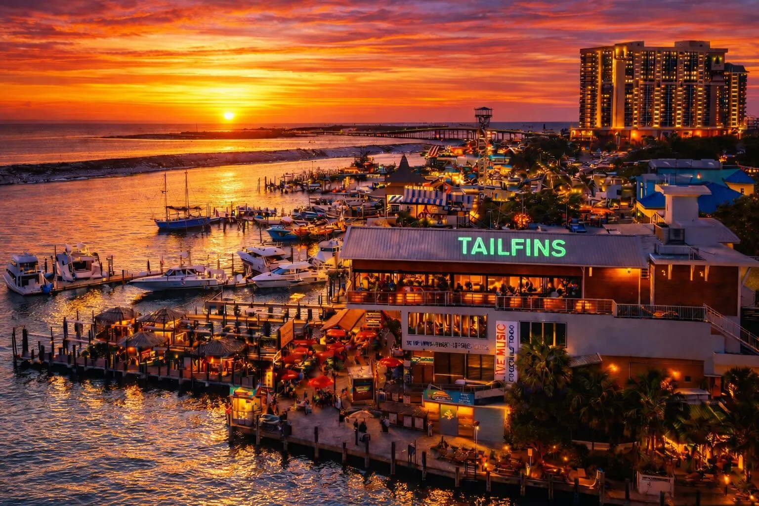 Tailfins Waterfront Grill