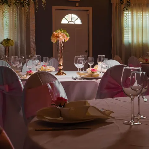 Interior, banquet room, other angle.
