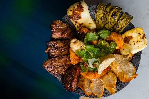 Barra Vieja, food