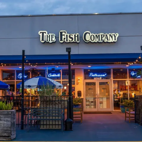The exterior of The Fish Company restaurant