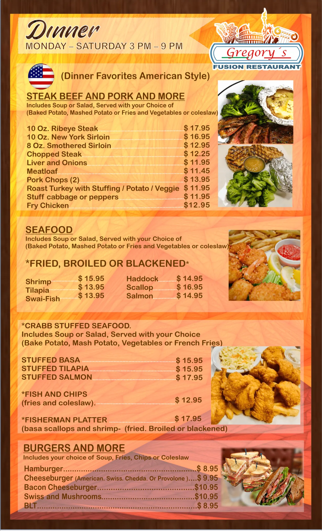 Gregory's Fusion Restaurant