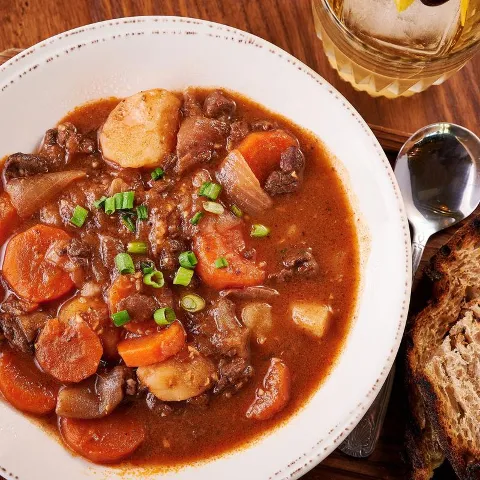 Stew with meat and vegetables