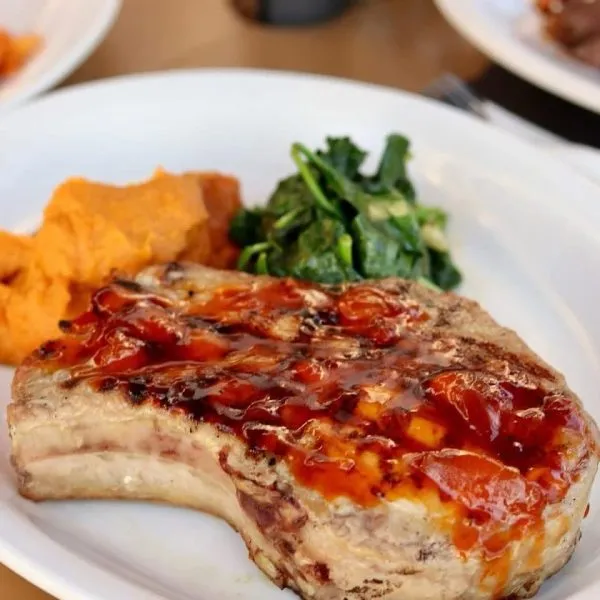 Apricot Glazed Pork Chops