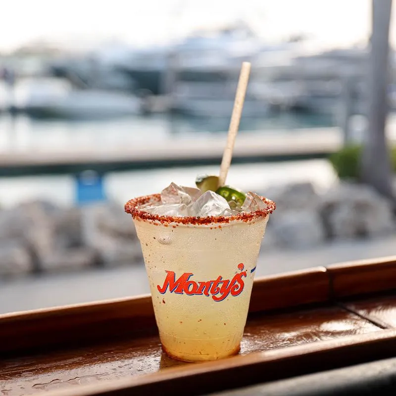 Sunset Spicy Margarita.