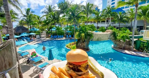 LandShark Bar & Grill, view