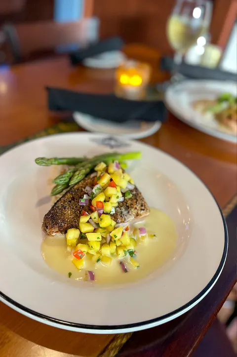 The Black Marlin, food