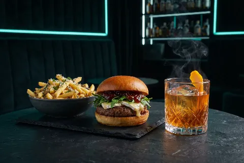 Food and cocktails