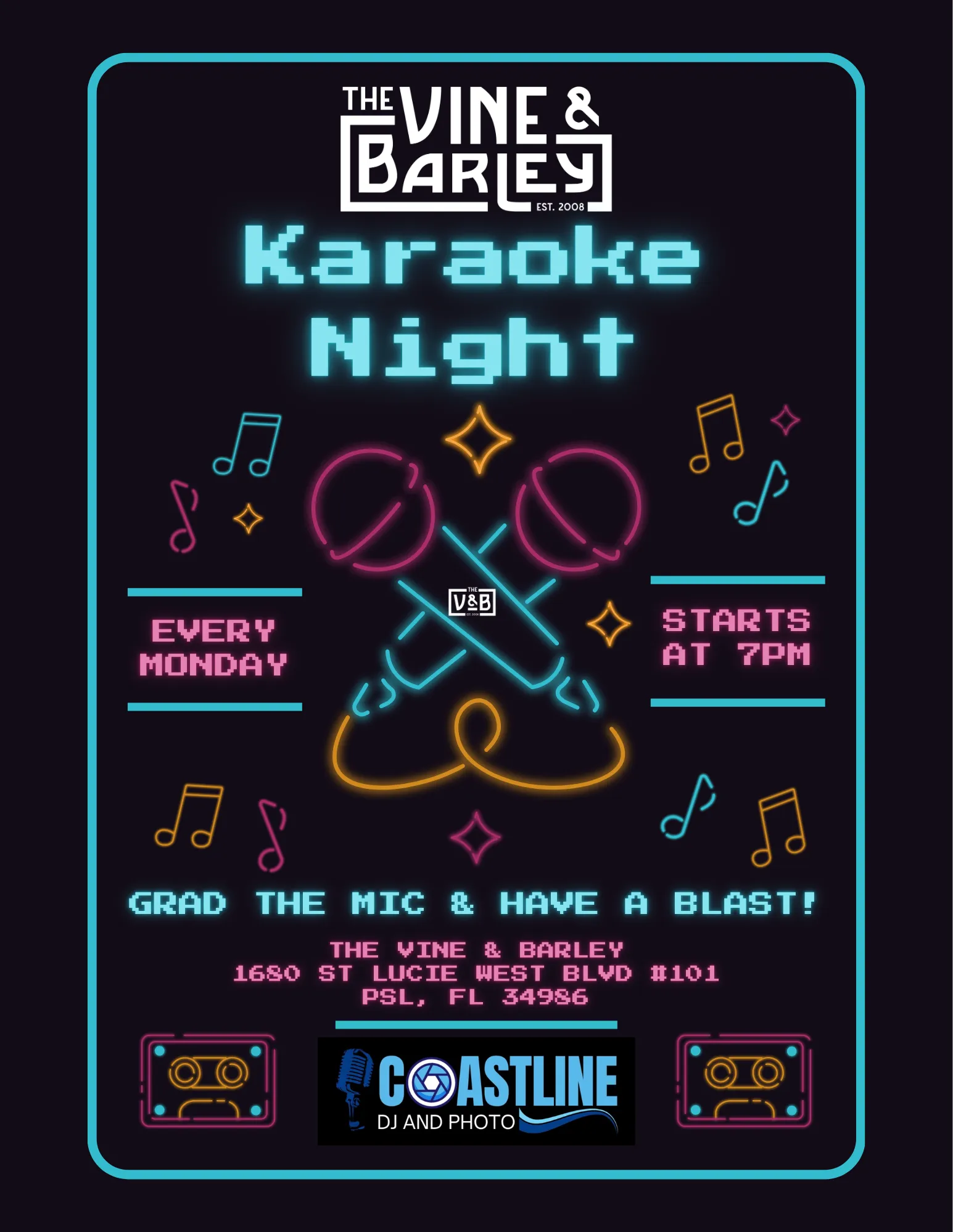 V&B Karaoke Night Retro.png