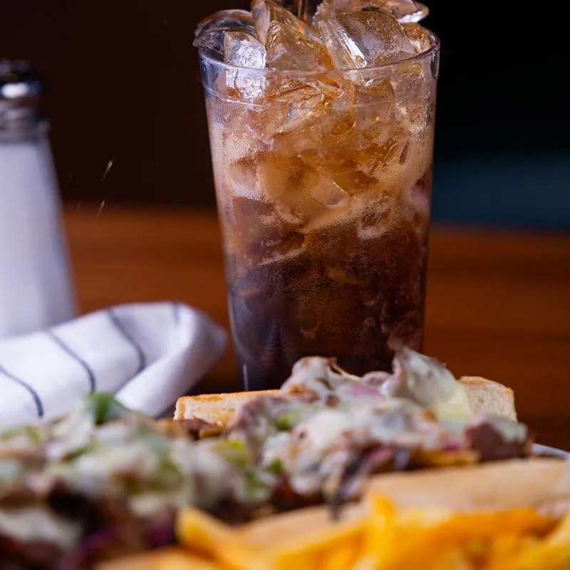 Ice-cold drink