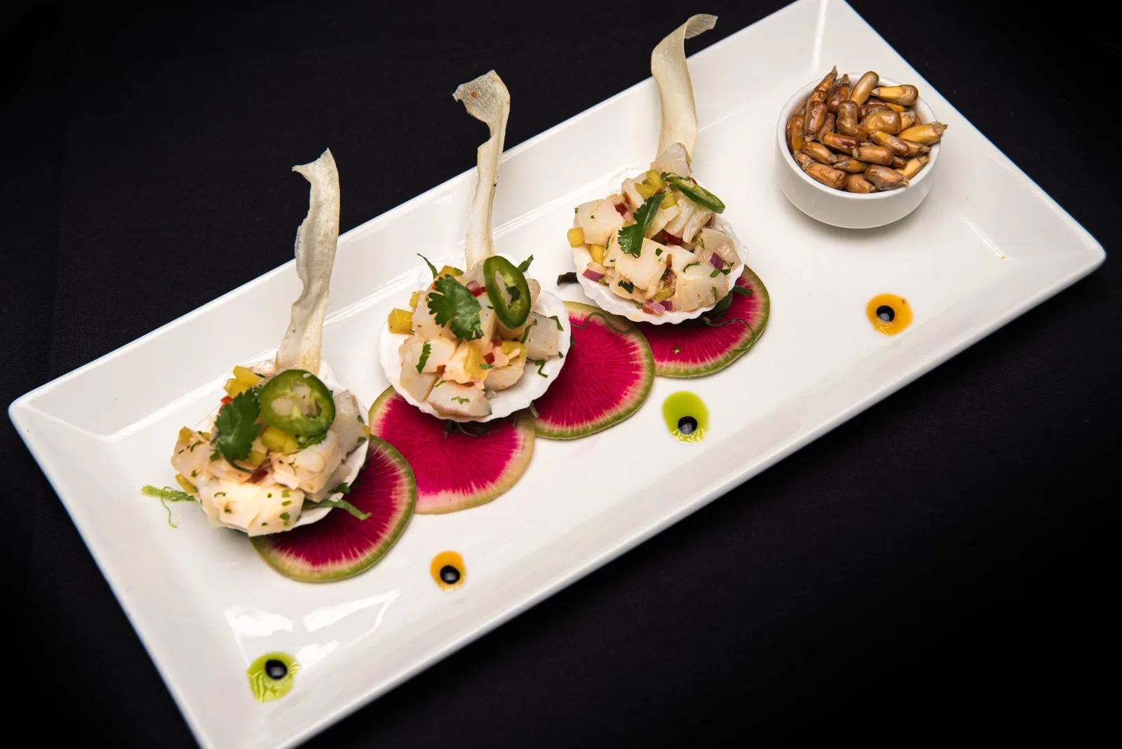 Selva Grill Ceviche Dish