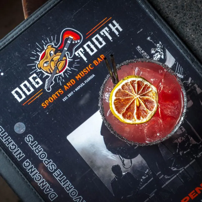 Red Margarita cocktail.