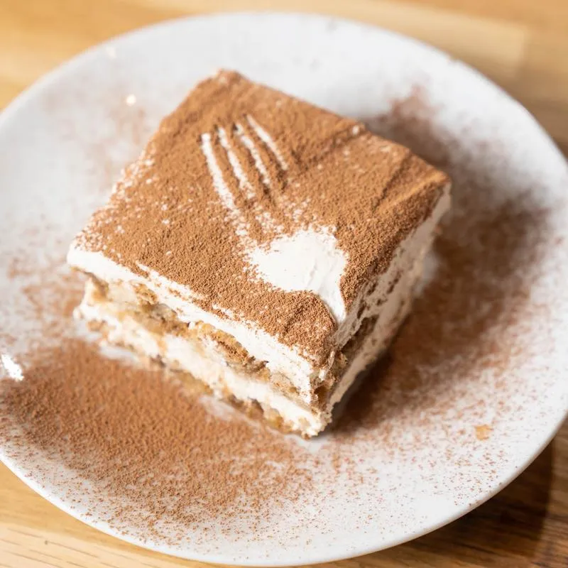 Tiramisu dessert.
