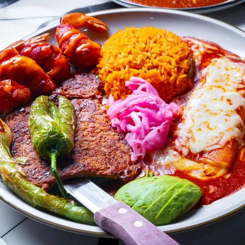 Plaza Tapatia Mexican Restaurant Bar and Grill, food