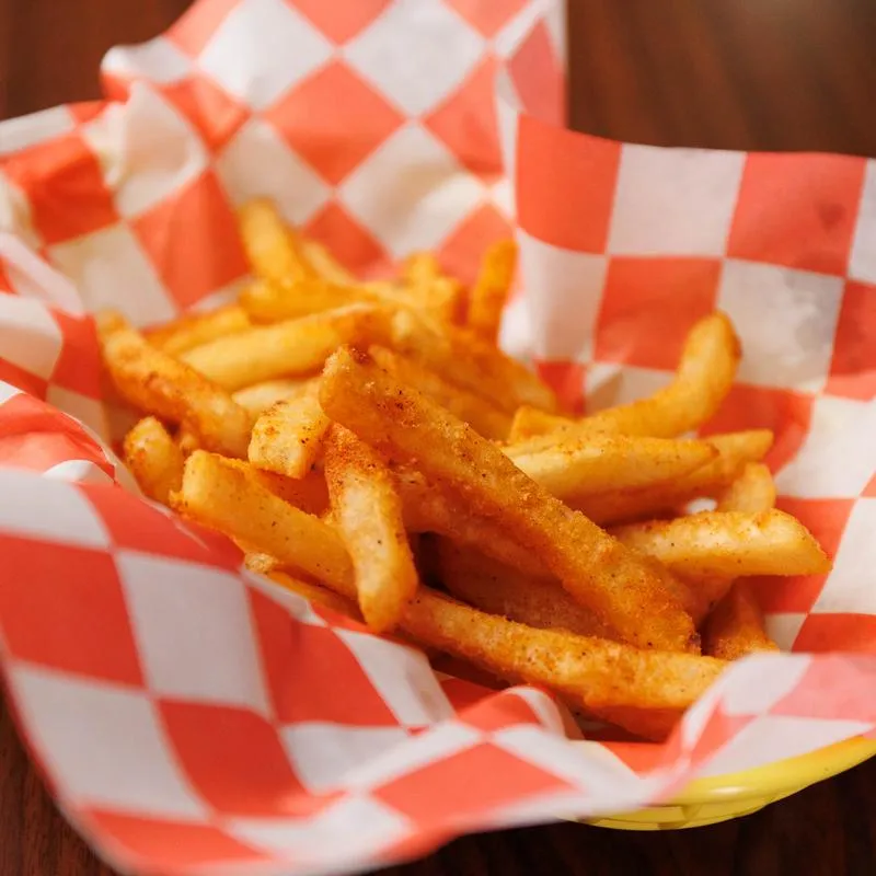 Cajun seasoned fries.