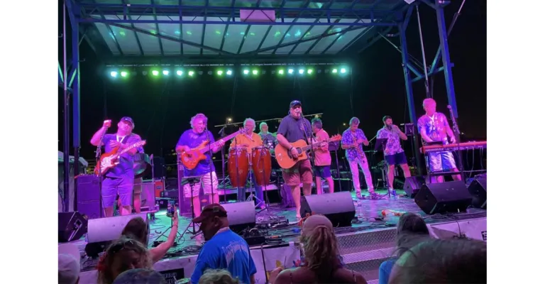 A Group Of People On A Stage