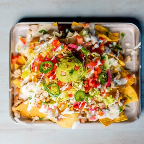 El Estadio Latin Sports Bar, food