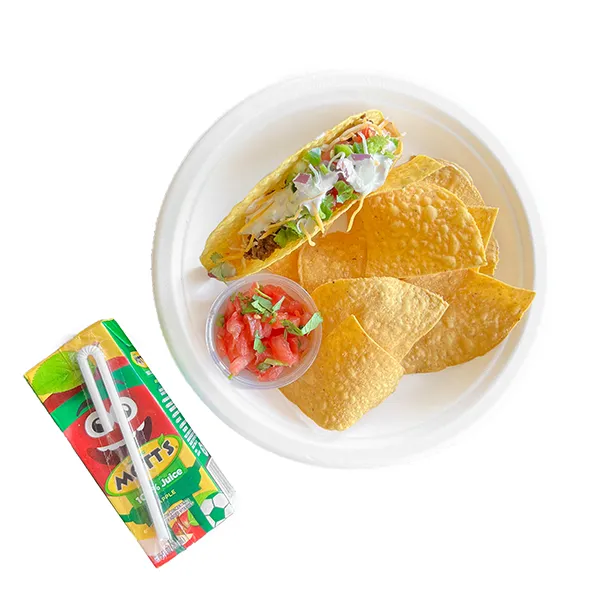 kid taco meal