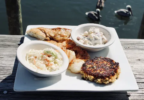 Swordfish Grill, food