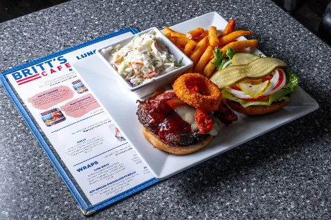 Britt's Cafe, food