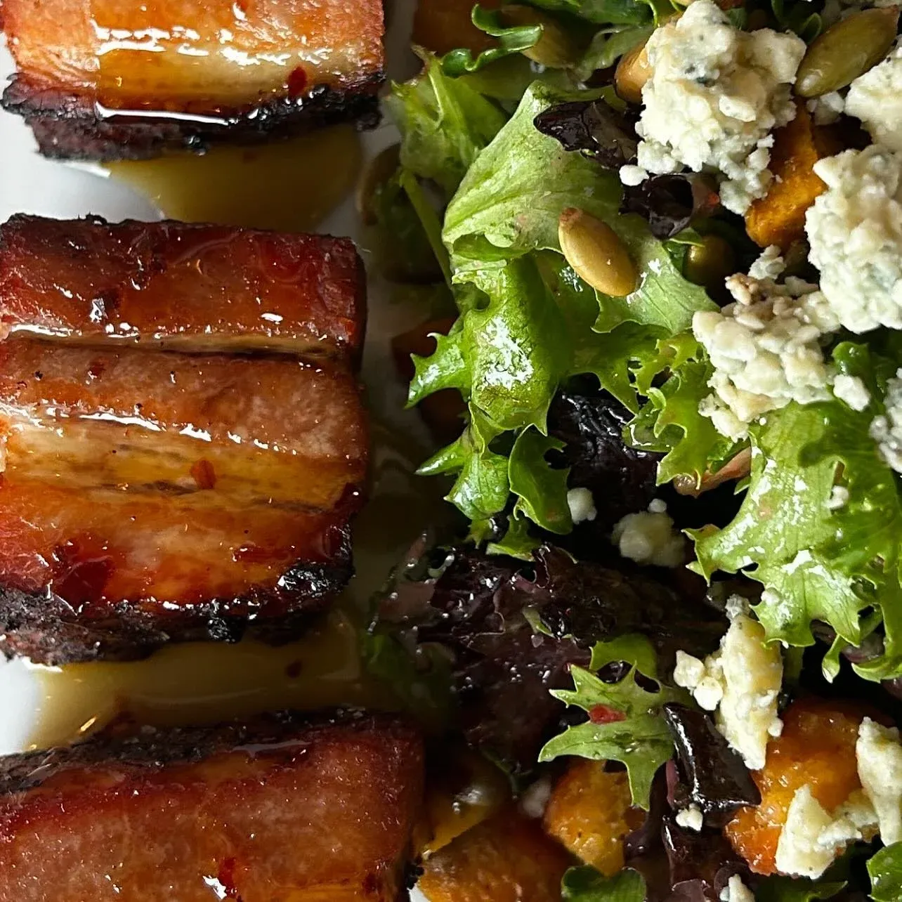 HOT HONEY PORK BELLY