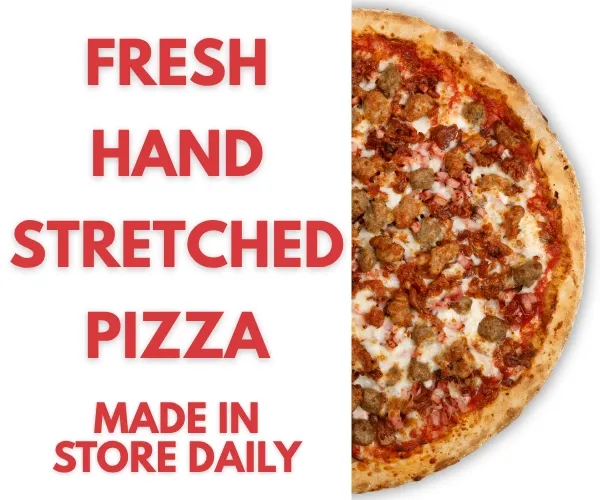 Fresh hand stretched
