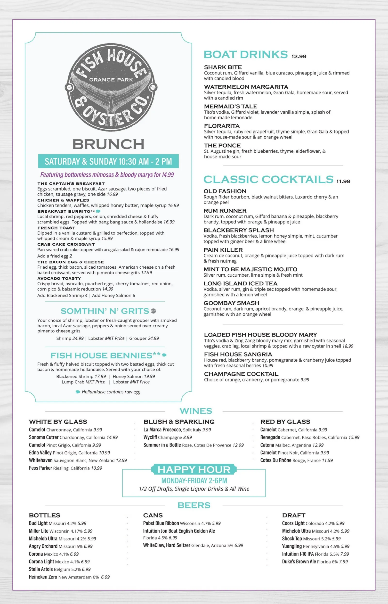 Op Fish House & Oyster Bar