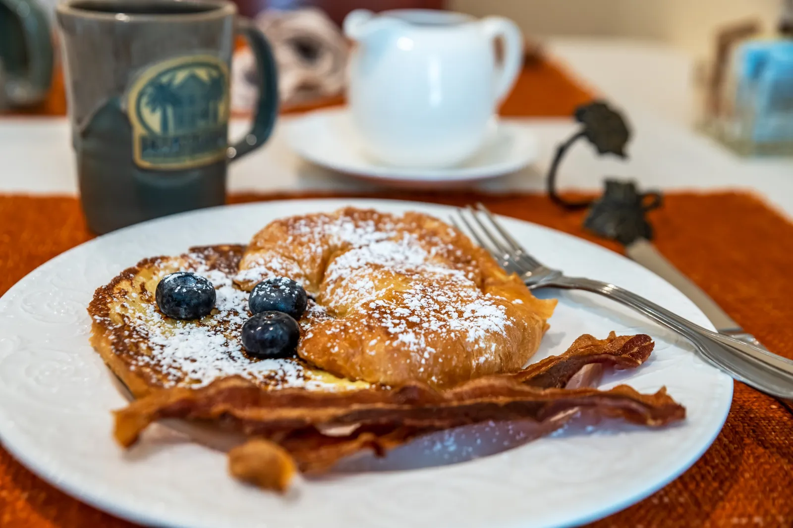 pancakes with bacon
