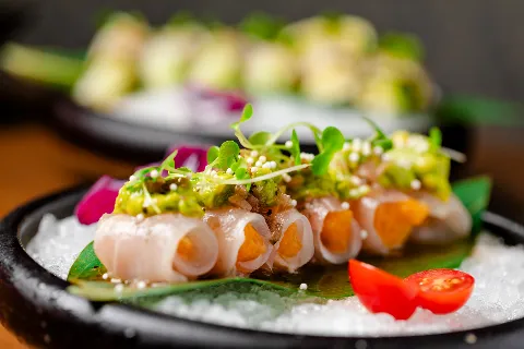 Koi Sushi Lounge & Hibachi, food