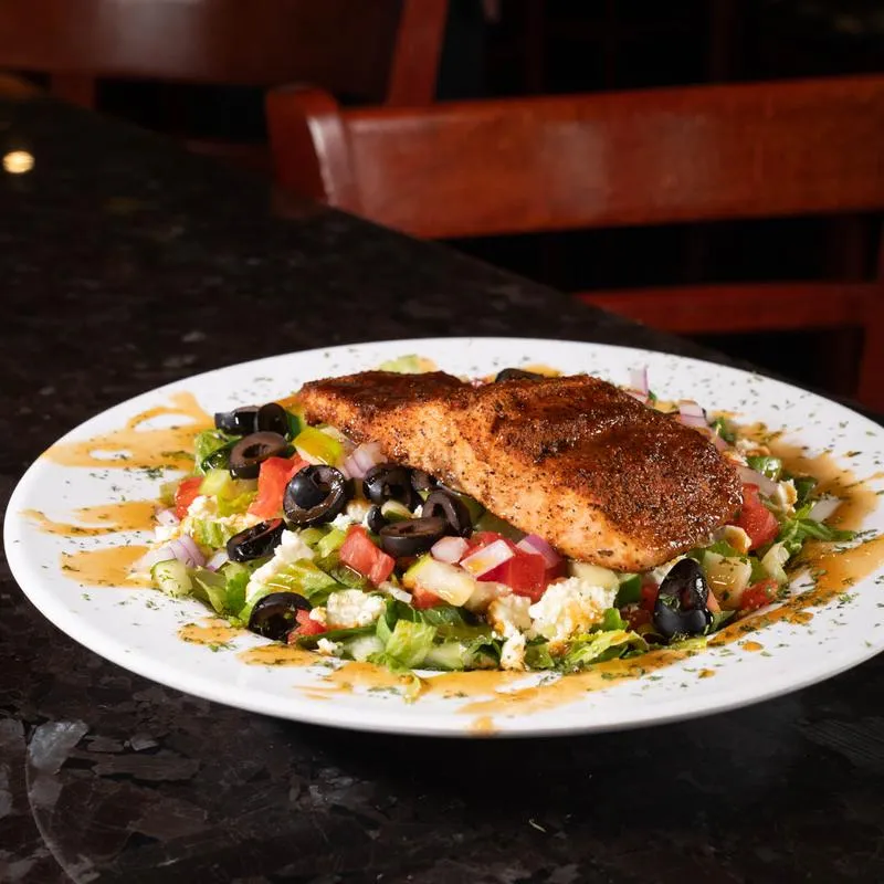 Salmon salad.
