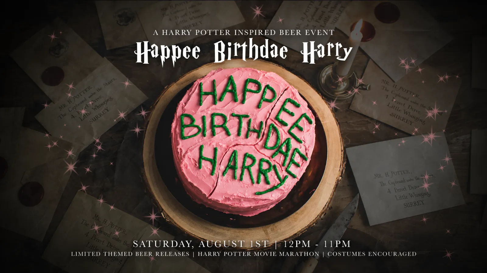 Happee Birthdae Harry | A Harry Potter Beer Event